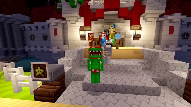 Minecraft Switch - Super Mario Five Nights At Freddy's 6 - Peach's Castle [SCARY] смотреть онлайн