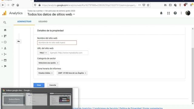Como indexar mi pagina web Google Sites en Google Search Console 2020. смотреть онлайн