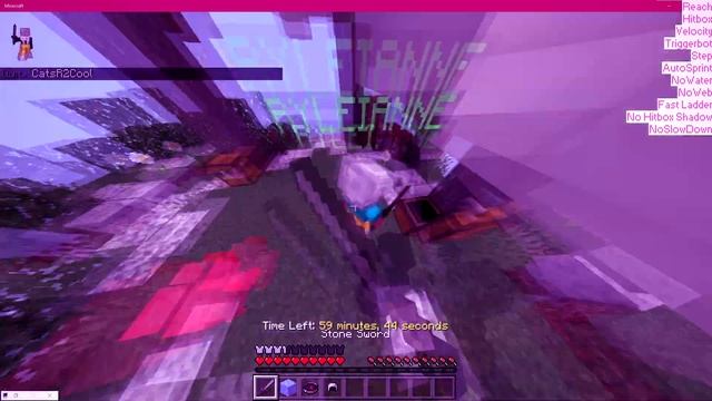 Minecraft Bedrock Windows 10 Utility Mod *PannClient* 1.14.60 смотреть онлайн