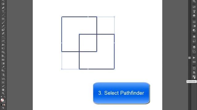 Adobe Illustrator how to use pathfinder intersect смотреть онлайн
