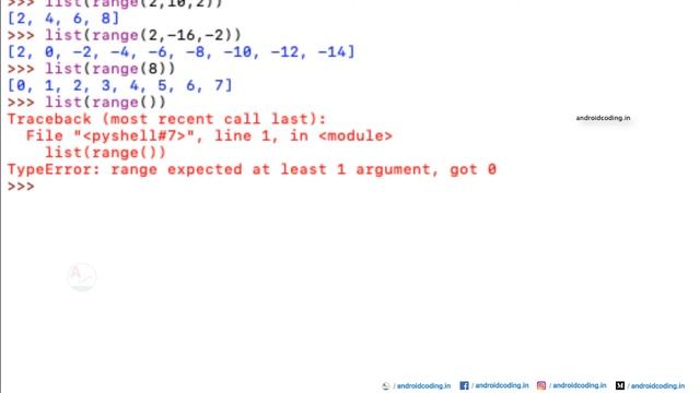 Python : Range data type | Added Subtitles | python for beginners смотреть онлайн