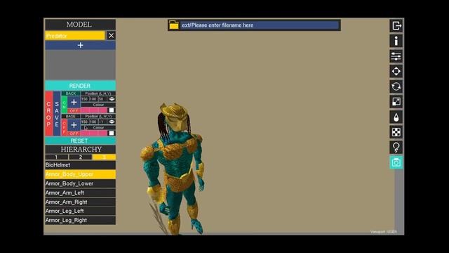 MODEL LOADER (Blender) | Python - OpenGL - Pygame | Hierarchical Model | obj. format (Predator) смотреть онлайн