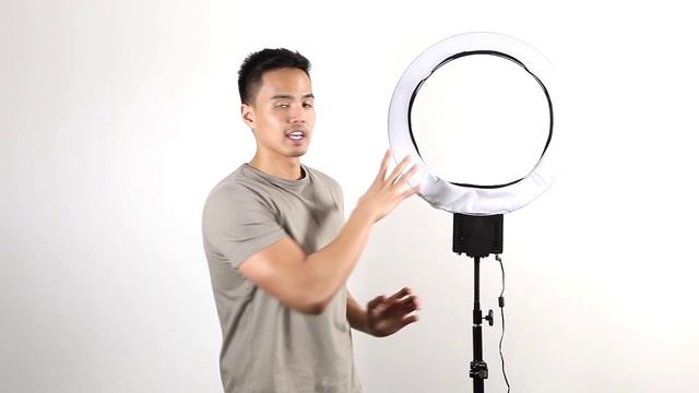 50cm LED Continuous Ring Light for Make-up and Beauty Videos & Photos смотреть онлайн