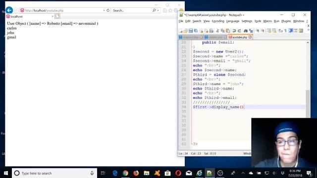 PHP classes смотреть онлайн