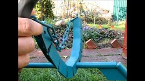 тележка для газового баллона из металлолома