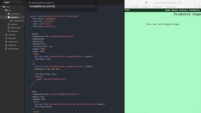 Sass Tutorial 6 - Import keyword and partial files in sass смотреть онлайн