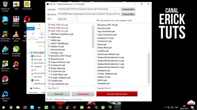 DATA PACK 3.0 / COMPATIBLE CON PARCHES PES 2017 - PC смотреть онлайн