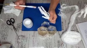 Ватная игрушка. ШКОЛЬНИКИ. Часть 1.