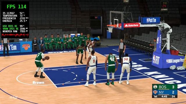 NBA 2K23: CORE I5-1135G7 INTEL IRIS XE GRAPHICS смотреть онлайн