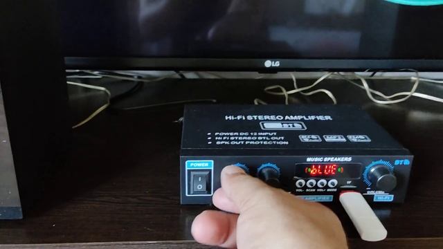 Amplifier Ak-35 & Speakers LG CM2460 test смотреть онлайн