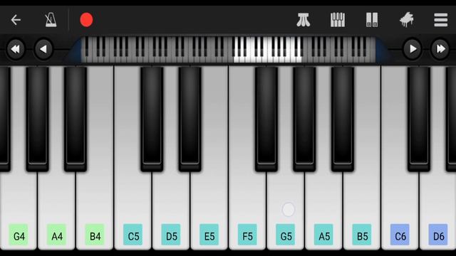 First Love - Utada Hikaru (Repablikan Ver.) • Perfect Piano App • Tutorial смотреть онлайн