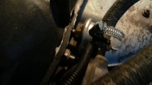 Замена датчика давления масла на Волге