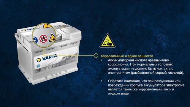 Рекомендации по технике безопасности при работе с аккумуляторами смотреть онлайн