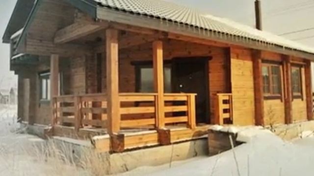 ПРОЕКТ 180м2 из профилированного бруса SD смотреть онлайн