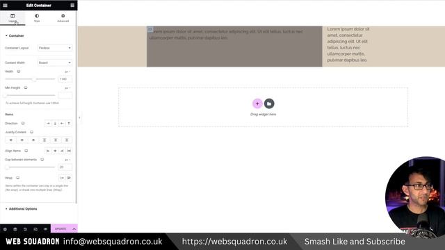 Elementor Child Container Width - Elementor Wordpress Tutorial - Flexbox Container смотреть онлайн