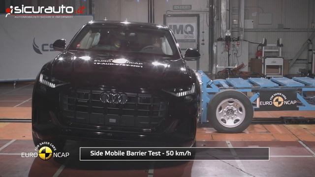 Audi Q8 - 2019 - Crash test Euro NCAP смотреть онлайн