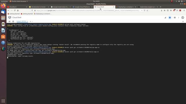 Deploy Kubernetes WebApp in Google Kubernetes Engine Cluster смотреть онлайн