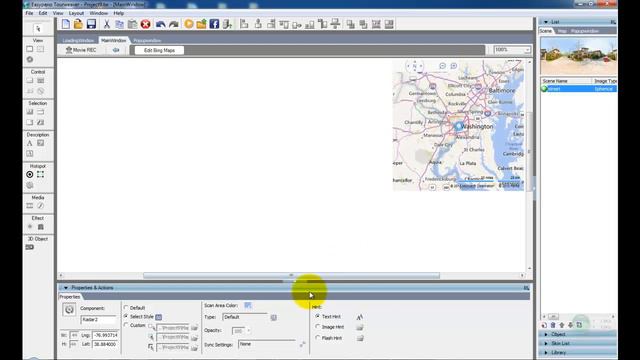 Easypano Tutorial: Add Bing Map Viewer in a Virtual Tour with Tourweaver 7.98 смотреть онлайн