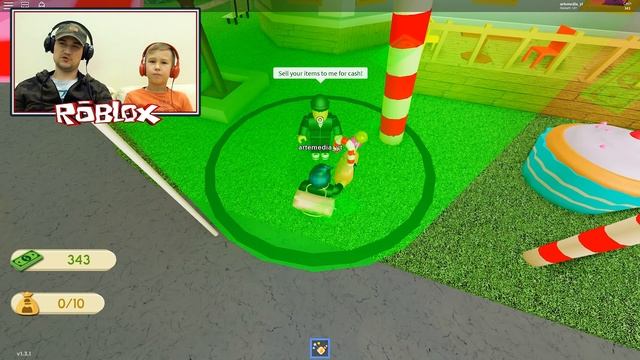 УКРАЛ ВСЕ СЛАДОСТИ В МАГАЗИНЕ КОНФЕТ РОБЛОКС Robbery Simulator Roblox #7 смотреть онлайн