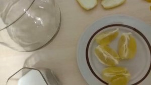 Березовый сок с лимоном без лимонной кислоты