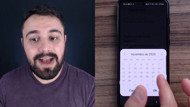 COMO AJUSTAR A HORA, A DATA E O FUSO HORÁRIO DO CELULAR смотреть онлайн