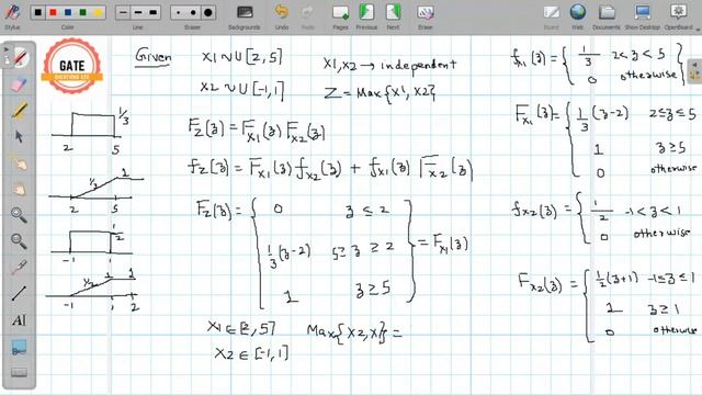 #randomvariables Q118 MAXIMUM of two independent random variables|Uniform distribution|#GATE смотреть онлайн