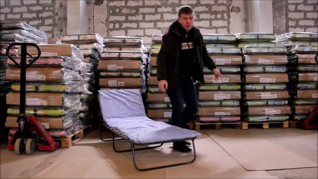 Раскладушка с матрасом М20 смотреть онлайн