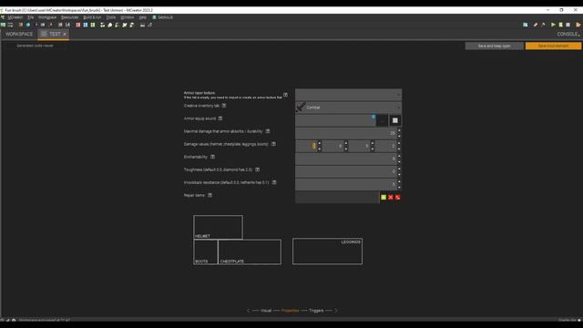 3D Броня mcreator смотреть онлайн