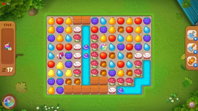 1769 Gardenscapes Hard Level Прохождение Игры смотреть онлайн