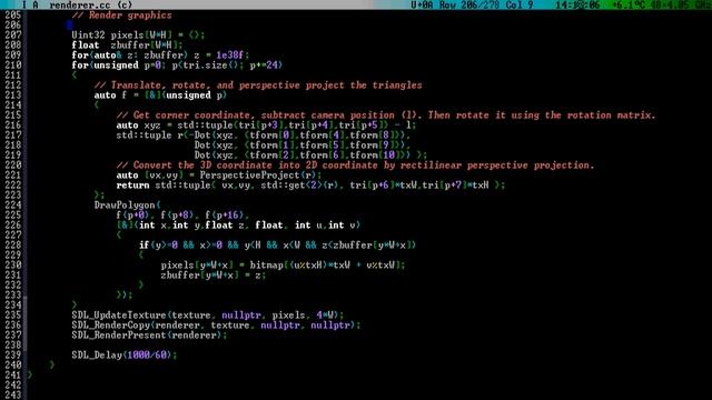 Texture Mapping & Polygon Rasterizing Tutorial (2/2) [C++20] смотреть онлайн