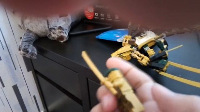 LEGO Ninjago Legacy золотой дракон обзор