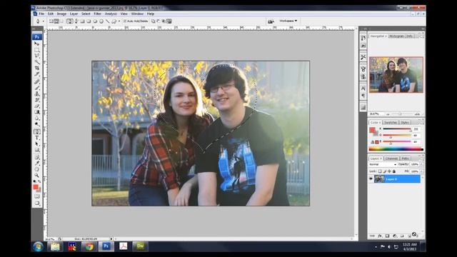 For Geoff: Quick Photoshop Selection Tutorial смотреть онлайн