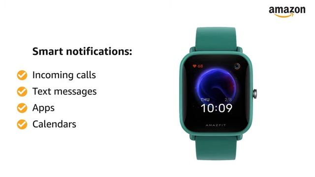 Amazfit Bip U Smart Watch | Amazon смотреть онлайн