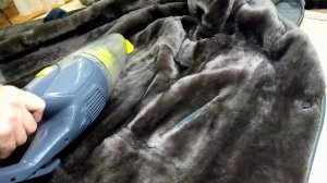 Чистка шубы пылесосом в домашних условиях, быстро, чисто и легко.Rovus «Шторм»
