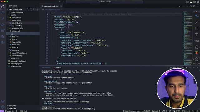 React Project Setup ? [Ep-1] | React course 2023 | Creating first Project ? #reactjs смотреть онлайн