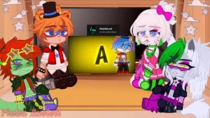 Glamrocks Animatronics React to each other and Gregory?Fnaf Security Breach?GC?Part 2-??AU Read ?