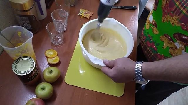 Готовим апельсиновую шарлотку с абрикосами! Быстро и вкусно! смотреть онлайн