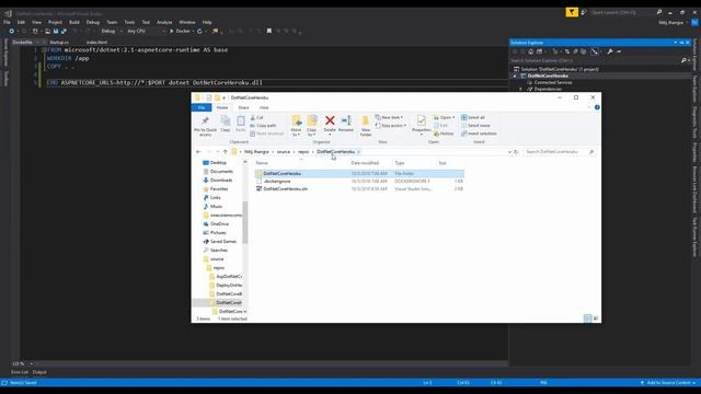 Deploy Asp.Net Core Website on Heroku using Docker смотреть онлайн