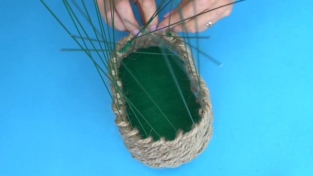 КРАСОТА из ДЖУТА своими руками / Jute craft idea смотреть онлайн