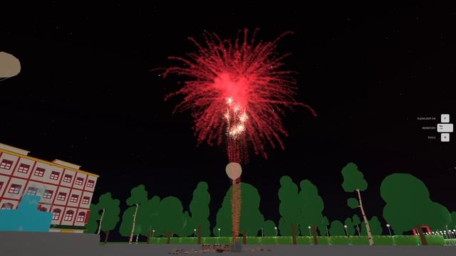 Professional Fireworks Show In Fireworks Mania (Steam Game)