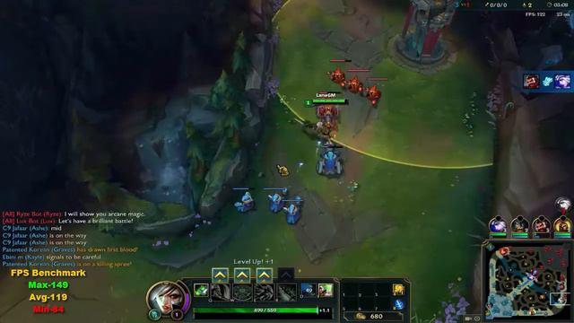 League of legends | FPS Benchmark | Gtx 650 | Pentium G3258 смотреть онлайн