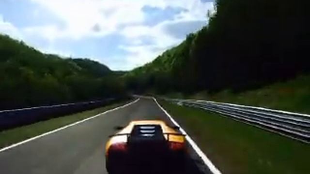 GT5 Lamborghini Seasonal Event Nurburgring Dirty Gold.wmv смотреть онлайн