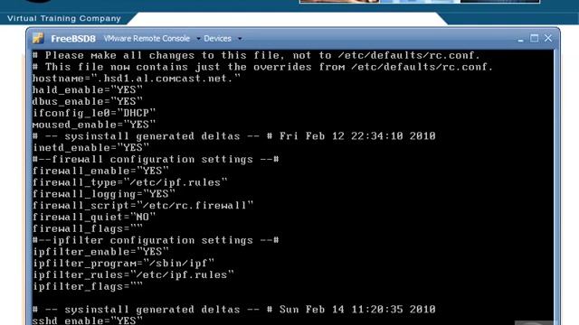 VTC Player Unix System Administration Essentials, Configuring the Firewall смотреть онлайн