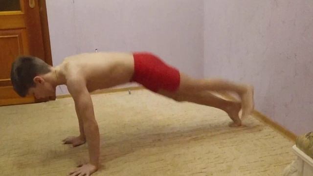 Бёрпи у стены. Burpee at the wall. смотреть онлайн