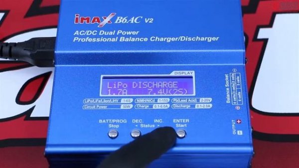 Видеоинструкция  к зарядному устройству SkyRc Imax B6AC от Hobbycenter.ru