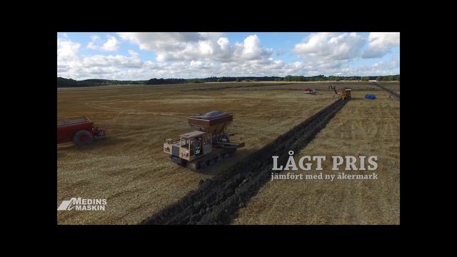 Täckdikning av invallning - Varför täckdika? - Medins Maskin - Land Drainage смотреть онлайн