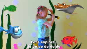 BABY SHARK NURSERY RHYMES / БЭБИ ШАРК детская песенка и танец 0+