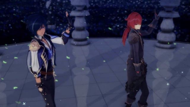 (MMD Genshin Impact)  Magnet  (Kaeya/Diluc)  2K