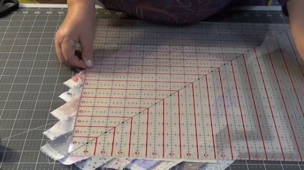 How to Make a Rectangle Scrappy String Quilt Block