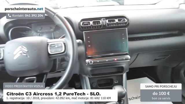 Citroën C3 Aircross 1,2 PureTech   PREDSTAVITEV